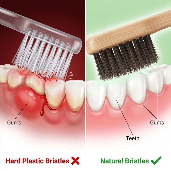 Gentle on gums comparison
